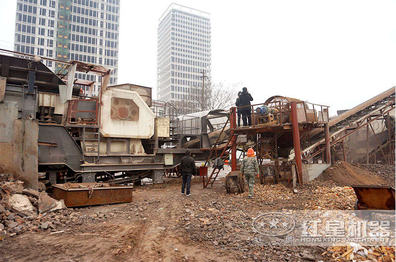 Kaiyun开云(中国)体育官方网站客户建筑垃圾处理现场